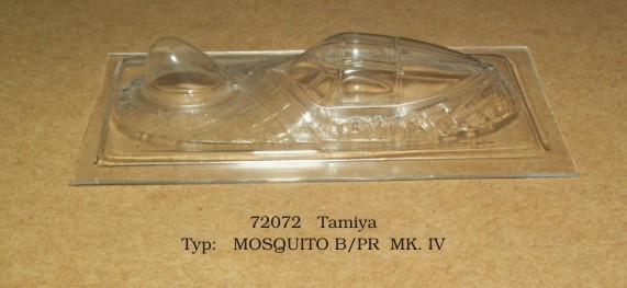 Canopy DH Mosquito B/PR Mk. IV (Tamiya)  rt72072