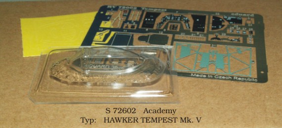 Detailset Tempest mkV (Academy)  rtS72602