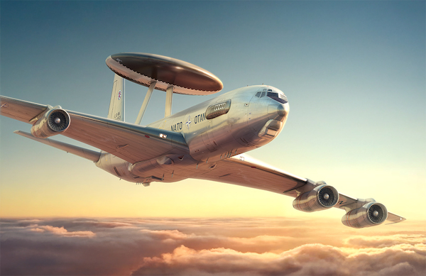 Boeing E3A AWACS (NATO)  345