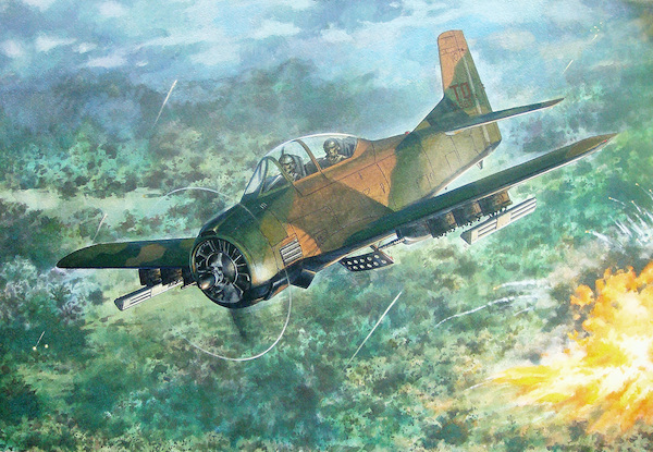 North American T28D Trojan 450