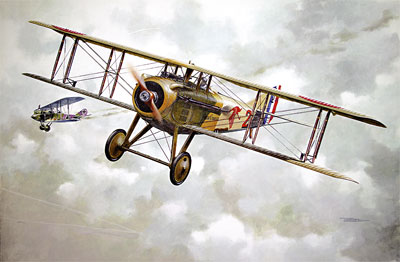 SPAD VIIC.1 early WW1 main French Fighter 604