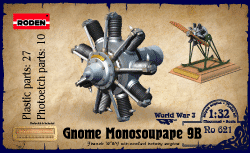 Gnome Monosoupape 9b engine 621