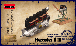 Mercedes DIII 160HP engine 623