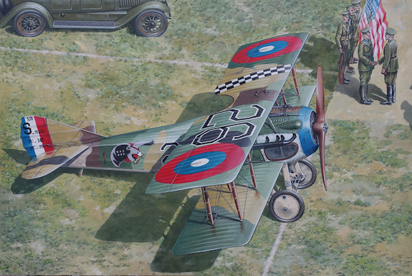 SPAD XIII C.1 WW1 French Fighter 636