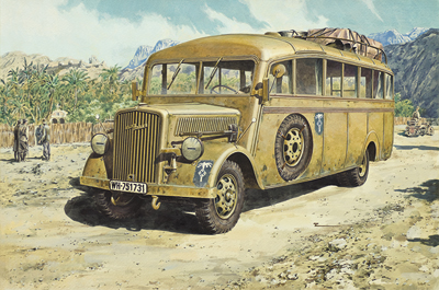 Opel Blitz Omnibus Model W39 Ludewigbuilt late 721