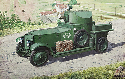 WWII British Armoured car patern 1920 MK1  731