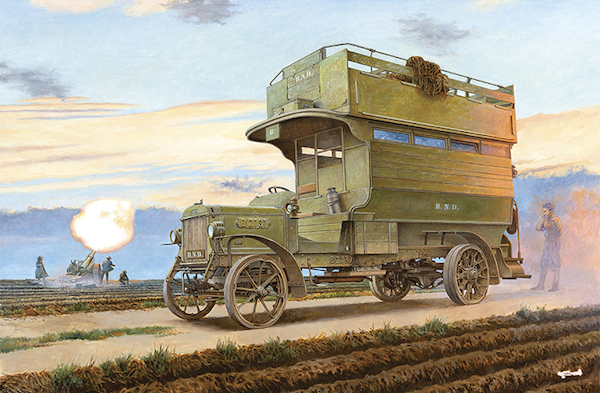 Type B Omnibus 'Ole Bill"British WWI bus 732