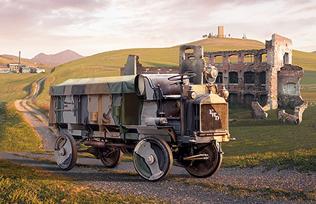 FWD Model B 3-ton US Army Ammunition Truck  736