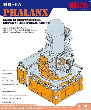 MK15 Phalanx MOD11 Block 1B Close in weapon System (CIWS) with additional Armour  35007
