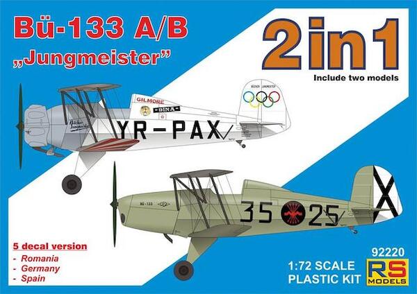 Bucker Bu133A/B Jungmeister (2 in 1 kit) 92220