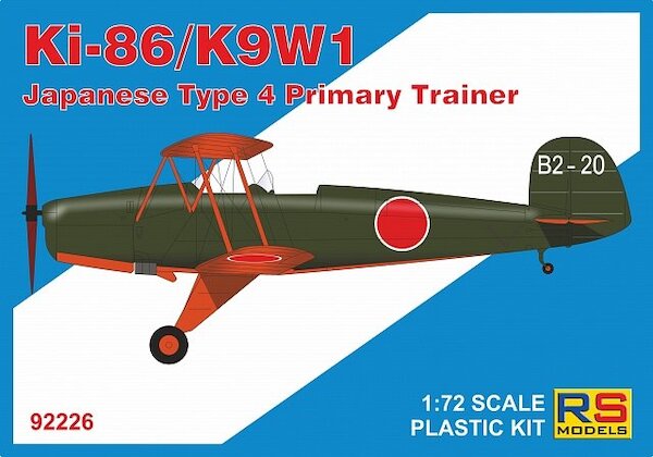 Kokusai Ki-86 / K9W1 "Cypress, Japanese Type 4 primary trainer 92226