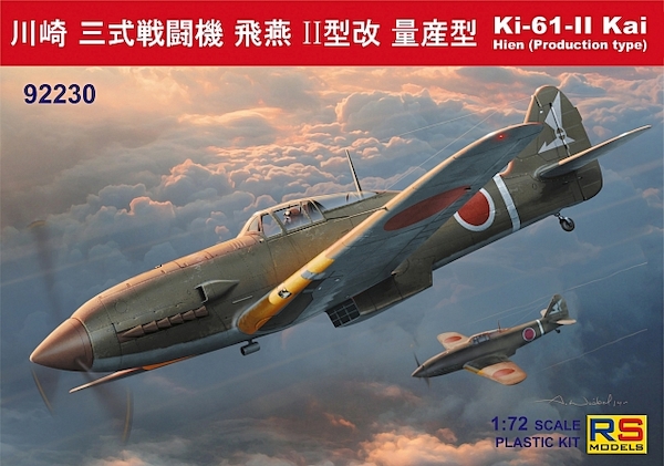 Kawasaki Ki61II kai with Bubble canopy 92230
