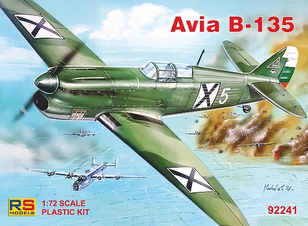 Avia B135 (Bulgarian AF, Civil German) 92241