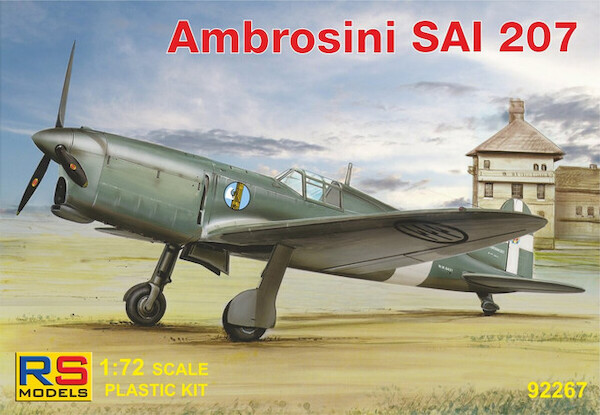 Ambrosini SAI207 (Italy, Luftwaffe) (REISSUE)  92267