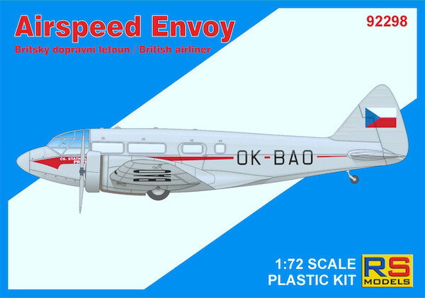 Airspeed Envoy - British airliner  92298
