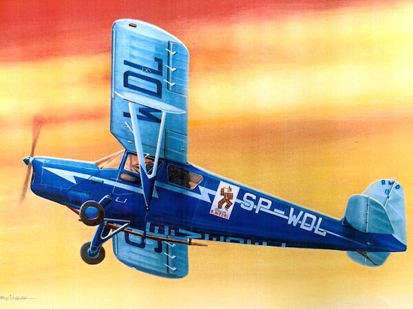 RWD-13 S/ST 'Poland' Polish touring and communication plane 92301