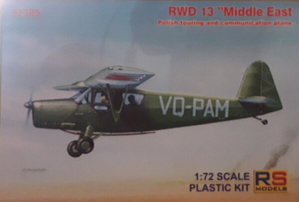 RWD-13 S/ST 'Middle East' Polish touring and communication plane 92305
