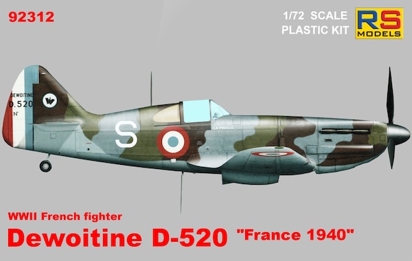 Dewoitine D-520 France 1940 92312