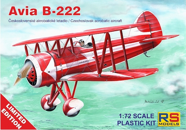 Avia B-222 Czechoslovak Aerobatic Aircraft 94001