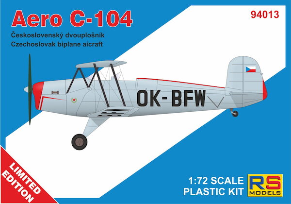 Aero C104 (Bu131) Czecholsovak Biplane Trainer 94013