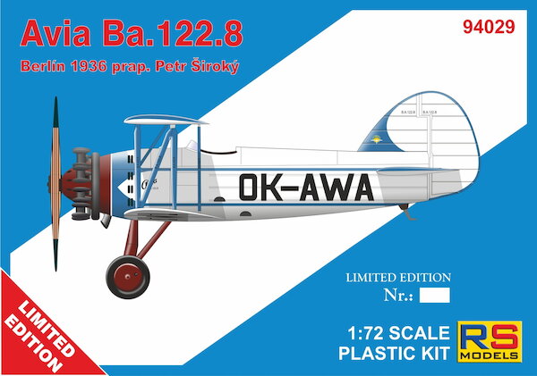 Avia Ba.122.8 Czechoslovak Aerobatic Aircraft - Berlin 1936 - Petr Stroky 94029