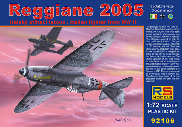Reggiane Re2005 " What if" RS92106