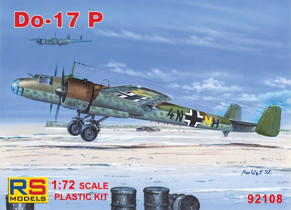 Dornier Do17P Bomber (Luftwaffe, Spain, USAAF) RS92108