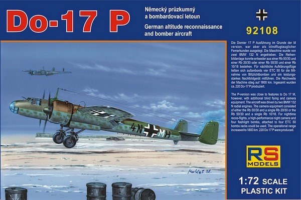 Dornier Do17P (Westfront) RS92108