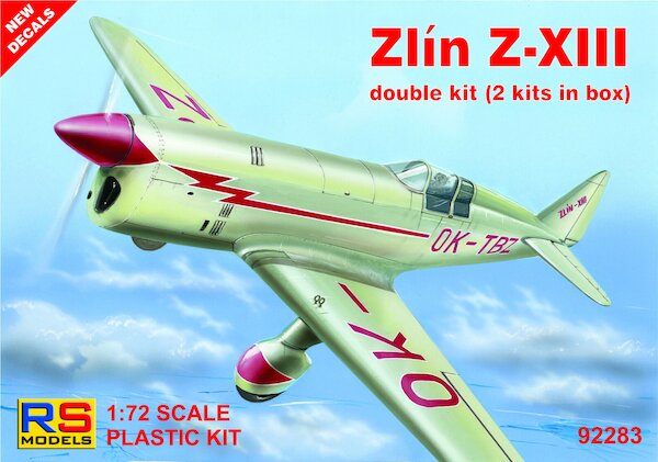 Zlin XIII (2 kits included) RS92283