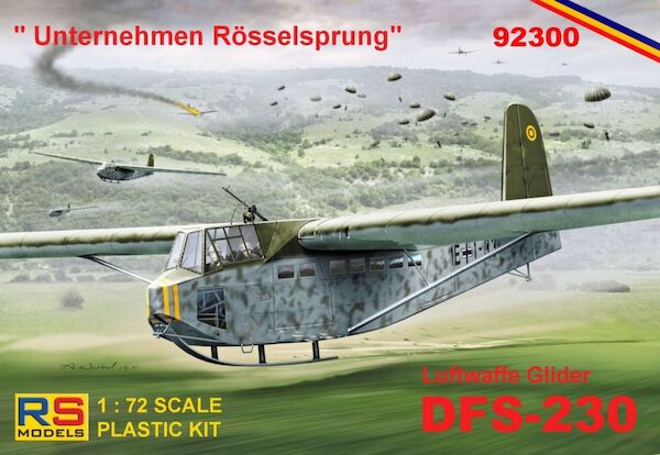DFS230 Luftwaffe Glider "Unternehmen Rösselsprung"  RS92300