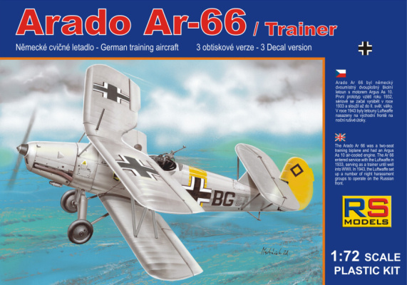 Arado AR66 Trainer RS9259