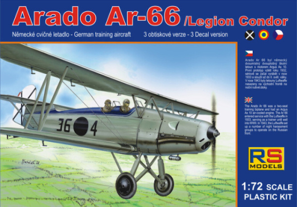 Arado AR66 Spanish Air Force  RS9260