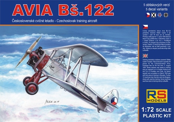 Avia Bs122 Czecholsovak Trainer  RS9269