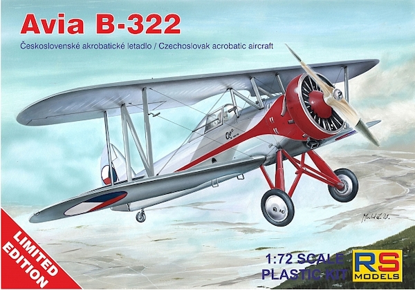 Avia B-322 Czechoslovak Aerobatic Aircraft RS94002