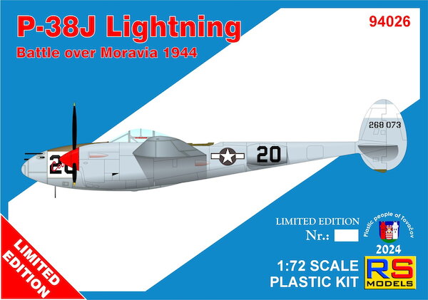 Lockheed P-38J 2LT David R. Miles "Battle over Moravia" RS94026