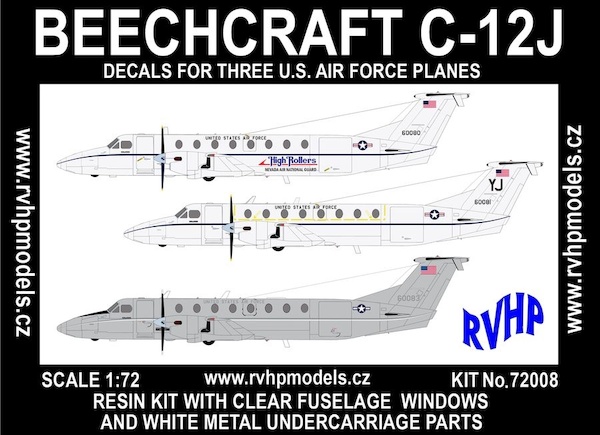 Beechcraft C12J (USAF)  - Reissue!  RVH72008