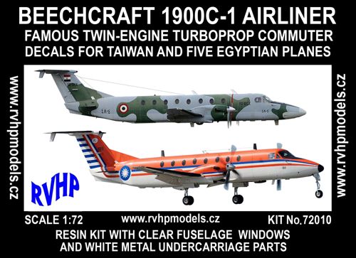 Beechcraft 1900C-1 (Taiwan, Egyptian AF) - Reissue  RVH72010