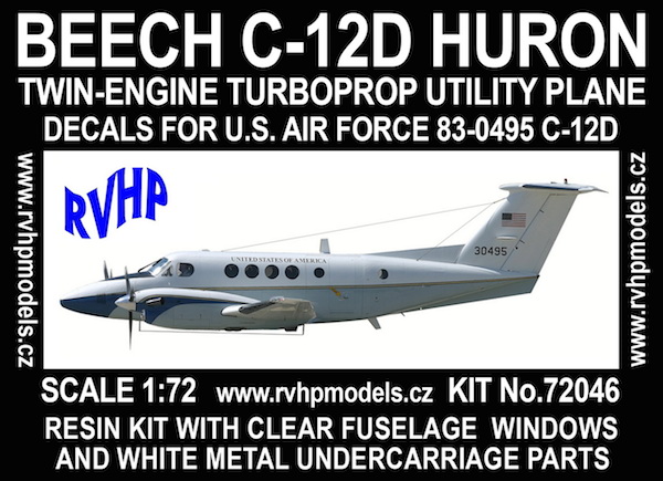 Beech C12D Huron (USAF) RVH72046
