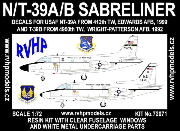 N/T-39A/B Sabreliner (USAF)  RVH72071