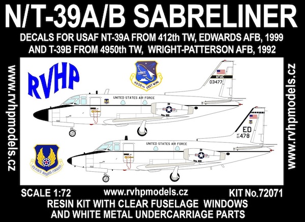 N/T-39A/B Sabreliner (USAF) RVH72071