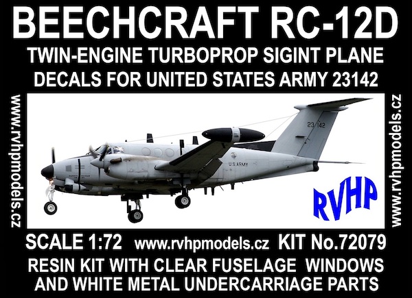 Beechcraft RC12D Sigint (US Army) Reissue  RVH72079