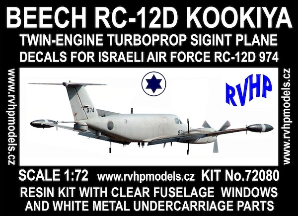 Beech RC12D Kookiya (Israeli AF) Reissue  RVH72080