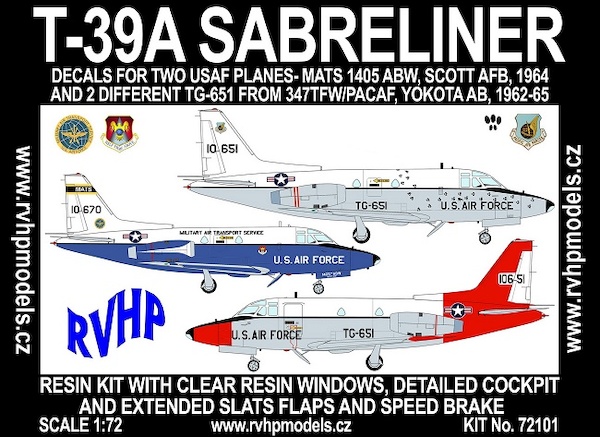 T-39A Sabreliner (USAF)  RVH72101