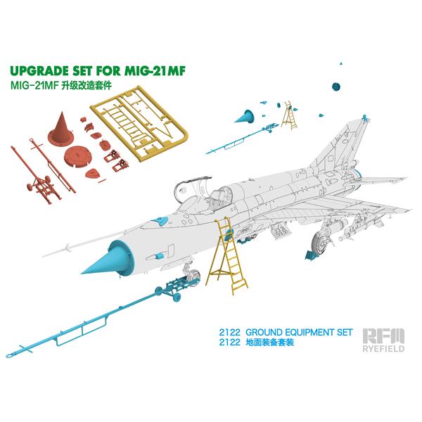 MiG-21MF Ground Equipment Set (Ryefield Models)  RFM2122