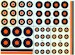 SALM WW2 SAAF Roundels for day fighters and bombers South African Air Force SAAF SET NO 3