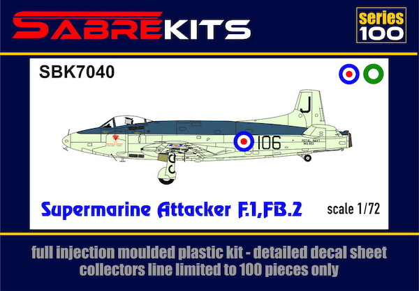 Supermarine Attacker F.1/FB.2  SBK-OLD7040