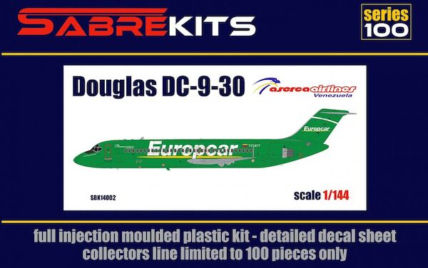 Douglas DC9-30 (Aserca Airlines Venezuela 'Europcar' ) SBK14002