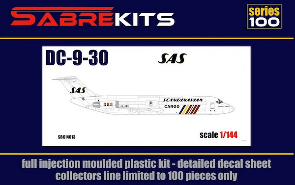 Douglas DC9- 33CF (SAS Cargo SE-DBN)  SBK14013