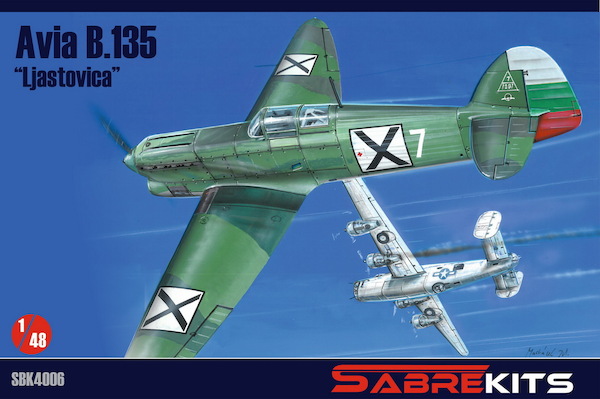 Avia B-135 'Ljastovica' (Bulgarian AF) SBK4006