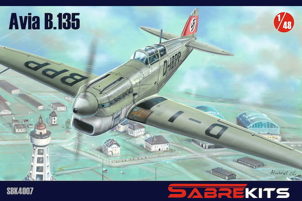 Avia B-135 'Ljastovica' (Luftwaffe) SBK4007